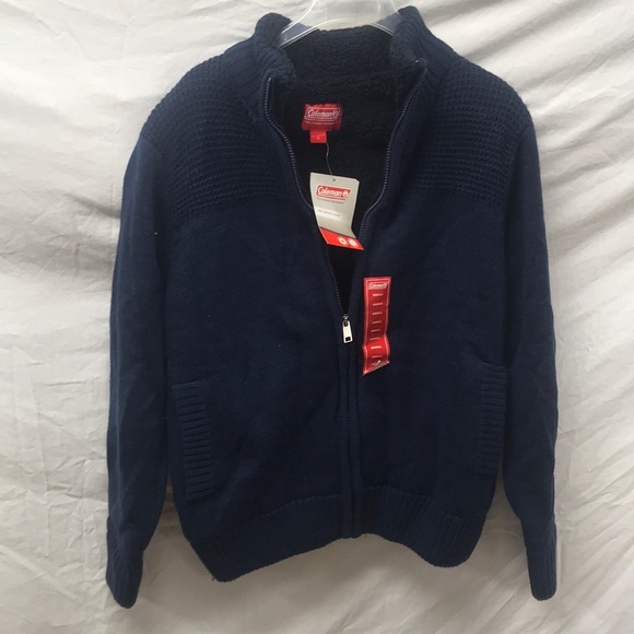 Coleman Other - Sherpa Lined Sweater Jacket